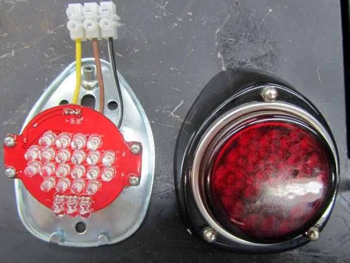 BMW Motorcycle Red Lamp Lens HELLA Tail Light R26 R27 R50 /2 S R60 /2 R69 S 